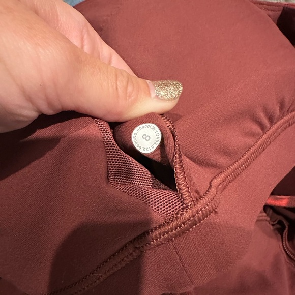 [Like New] LuLuLemon Red Align Tank - Size 8 - Picture 3 of 4